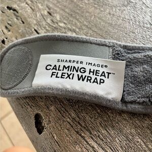 Sharper Image Gray Heated Therapy Wrap with LED Control